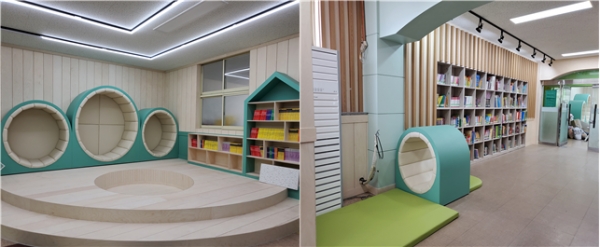사진설명: 조치원대동초등학교 공간혁신 사례